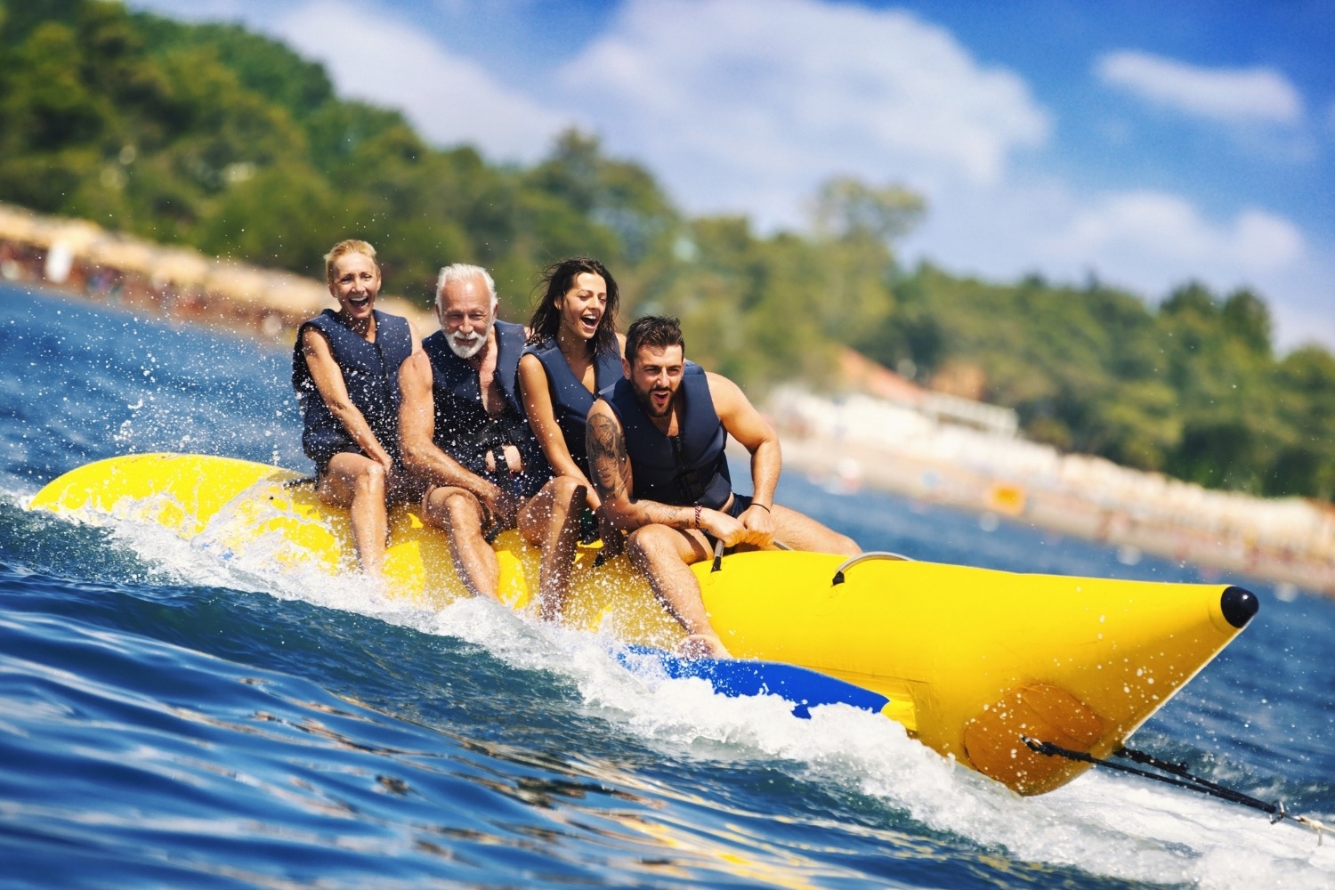 Banana Ride Activity in Andaman