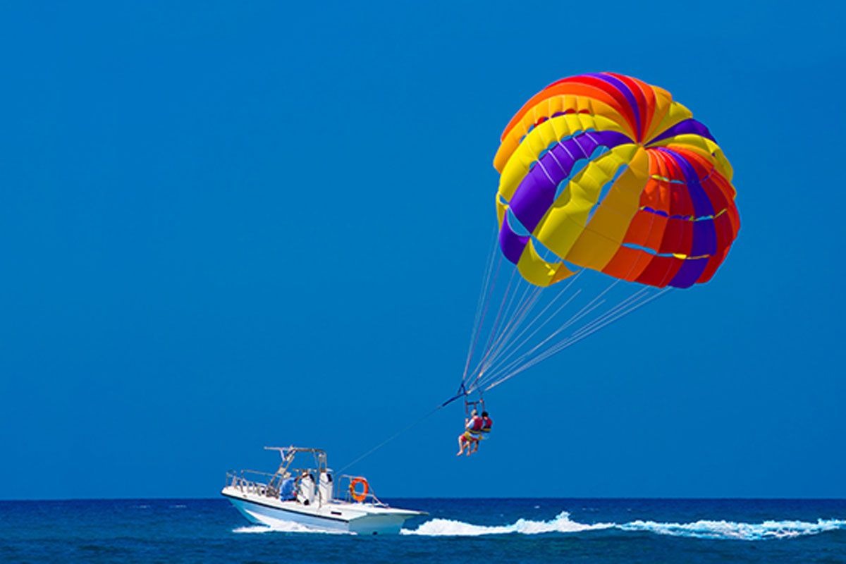 Parasailing Activity in Andaman